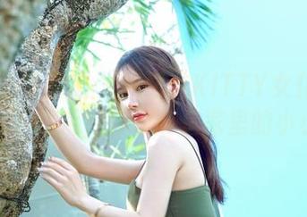 Feilin嗲囡囡 - 施忆佳KITTY女仆特供套图：下载后，你也能是家里的小小主！