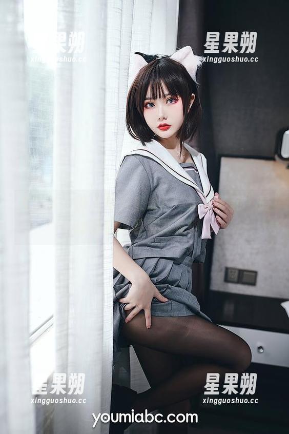 尤蜜荟 - 双人写真来啦！“合法萝莉”最新的搭档看着真有趣～-星果朔